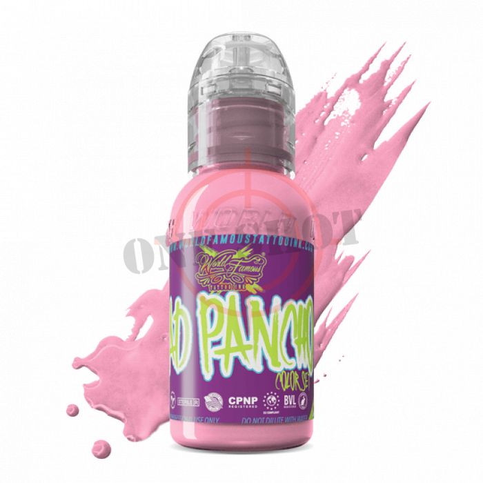 Pancho Light Pink — World Famous Tattoo Ink — Краска для тату